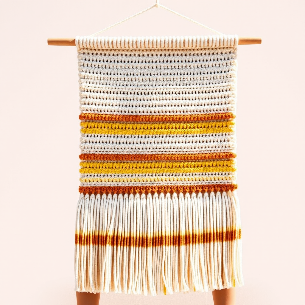 Viral Crochet Boho Wall Hanging - Free Pattern