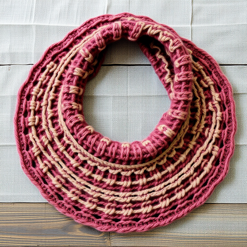 Rosewood Ripple Shawl Free Pattern – Textured Lace Knit Wrap