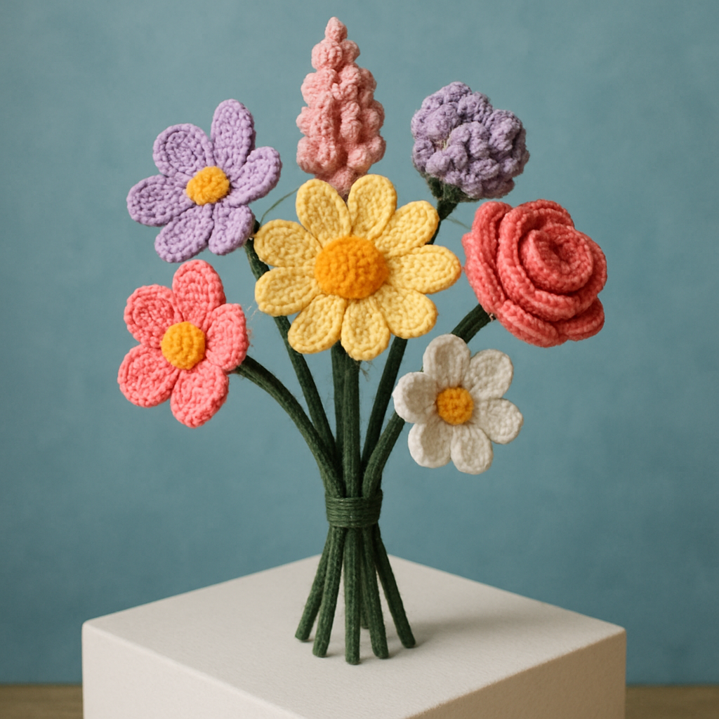 Blooming Harmony Bouquet Free Pattern
