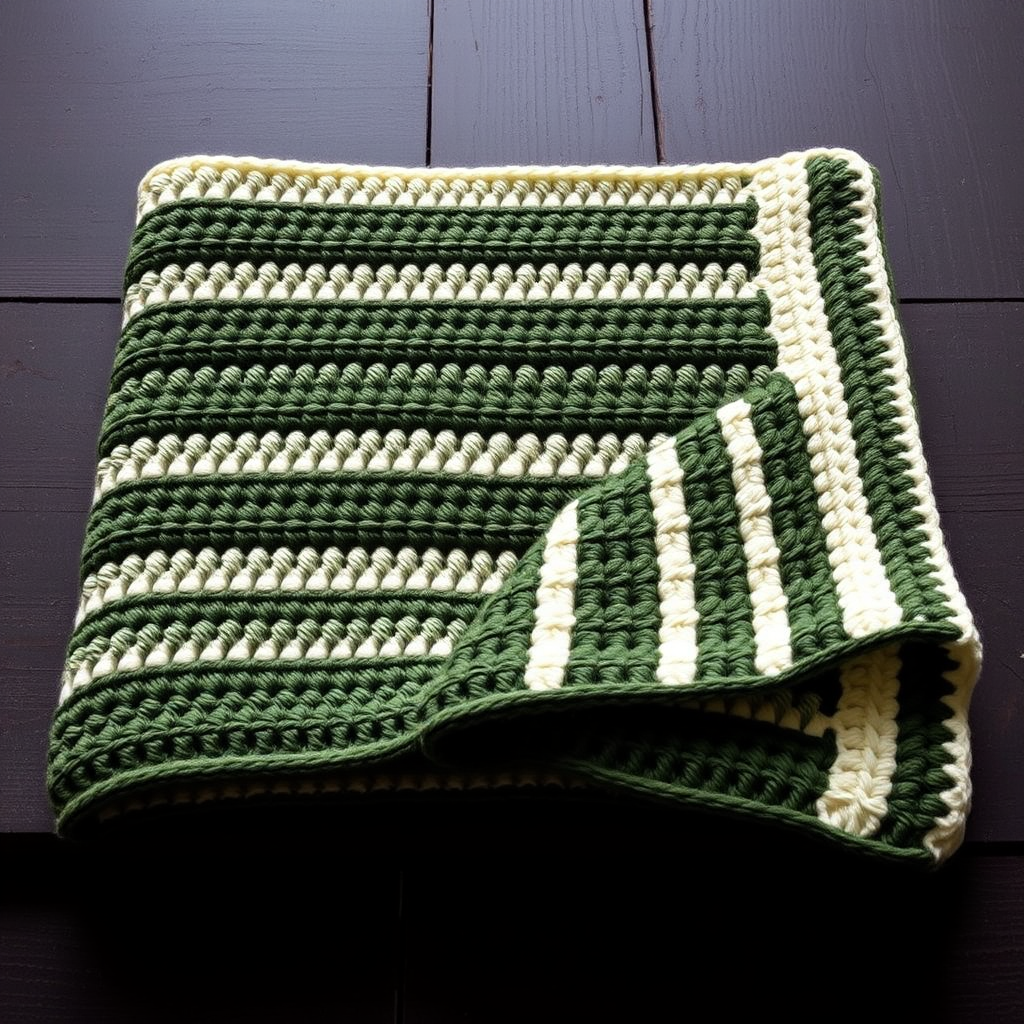 Whispering Pines Textured Throw Free Pattern