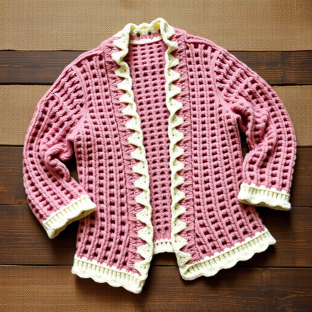Aurora Bloom Cocoon Cardigan Free Crochet Pattern