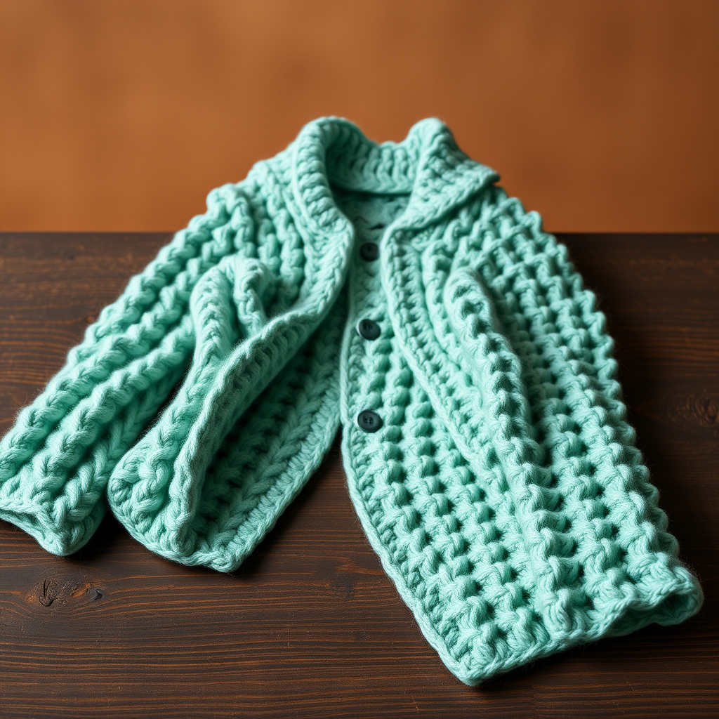 Willa's Whispering Waves Crochet Cardigan Free Pattern