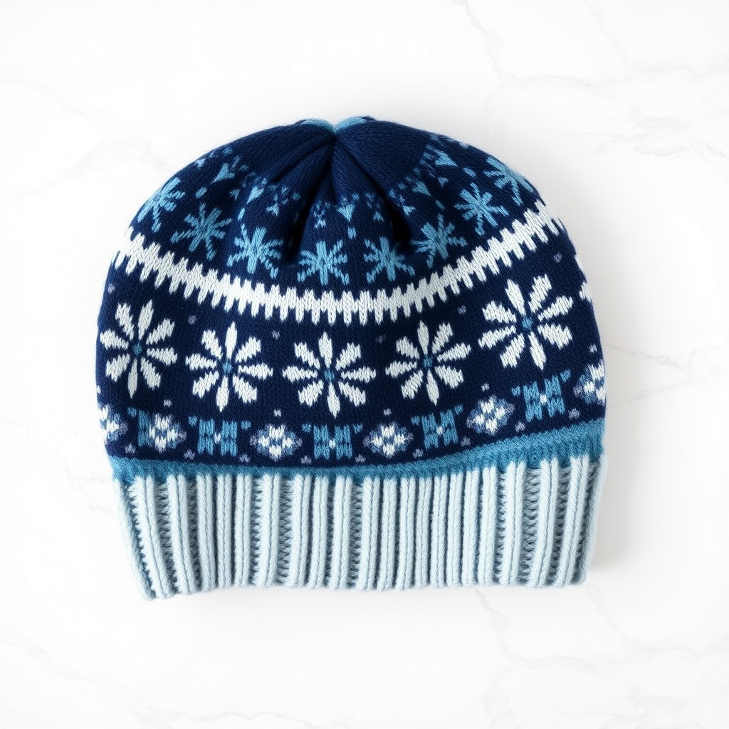 The Nordic Snowfall Beanie Free Pattern