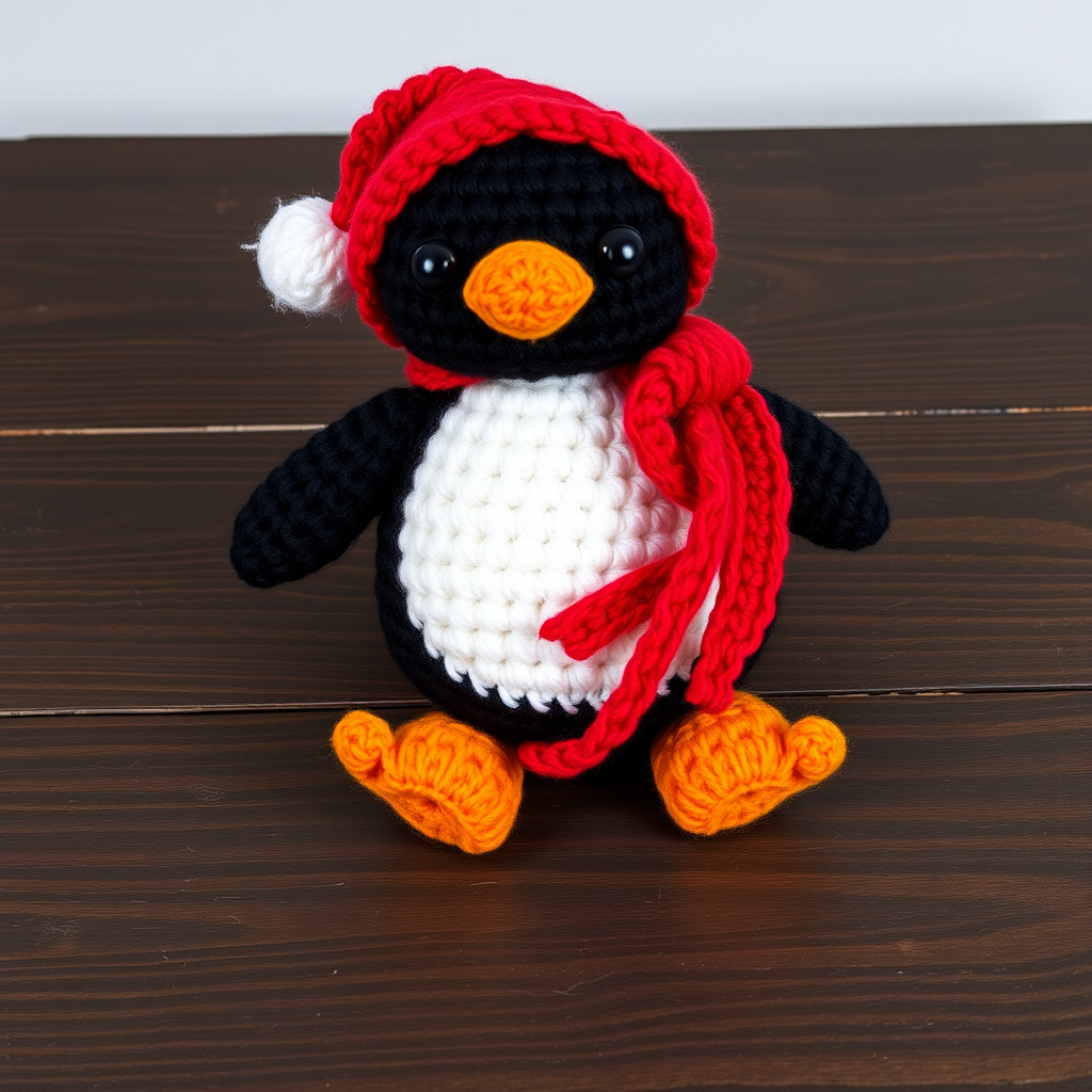 Waddles the Baby Penguin Free Crochet Pattern – Cozy Holiday Amigurumi