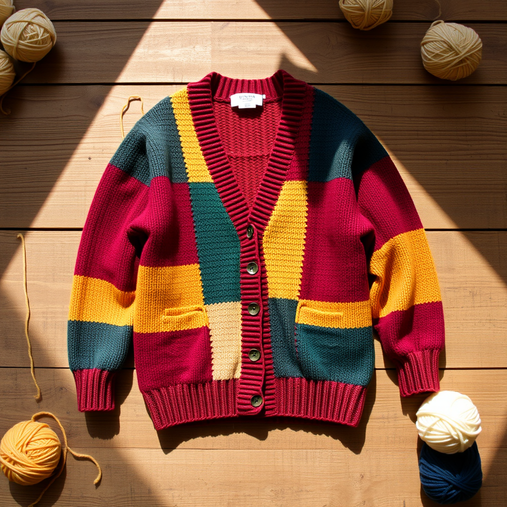 The Cozy Patchwork Cardigan Free Pattern