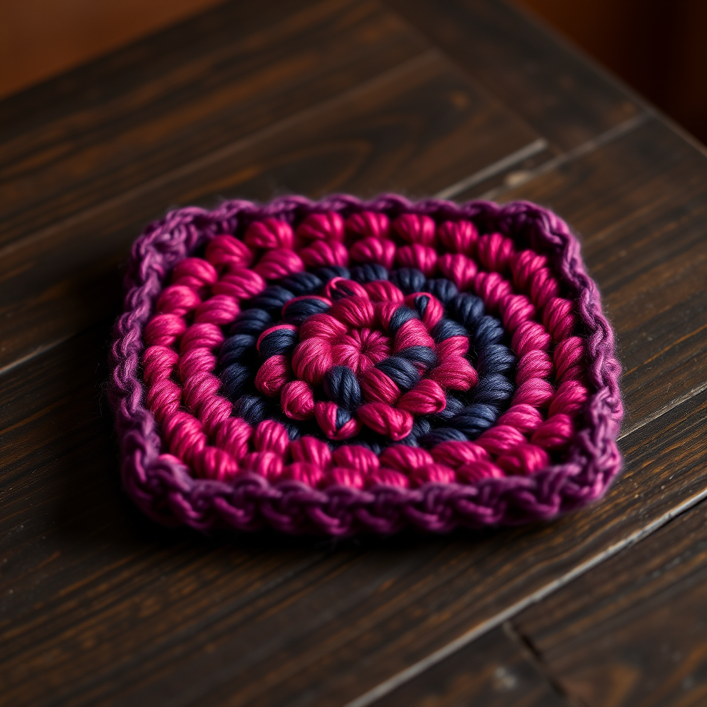 Berrylicious Blossom Square Free Pattern