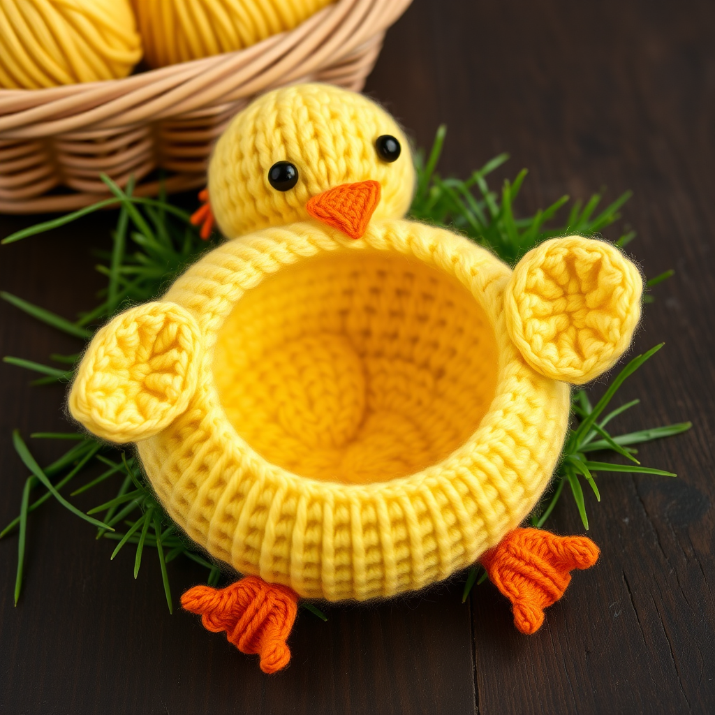 Chirp the Chick Free Pattern – A Knitted Springtime Companion