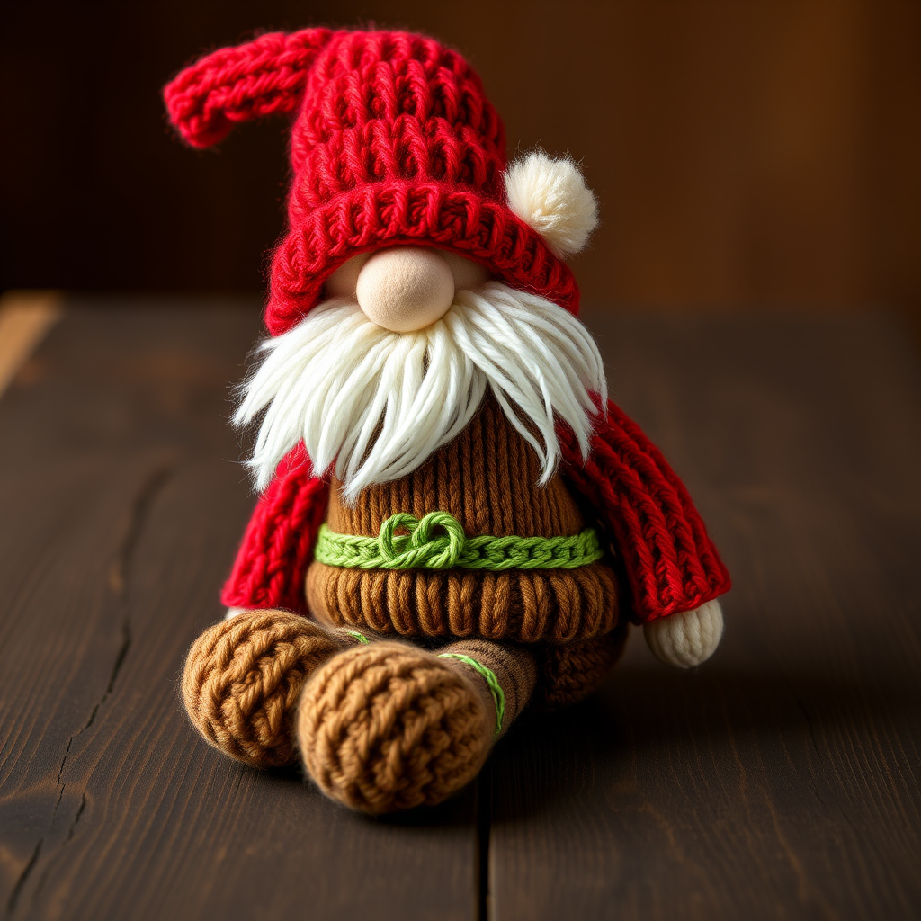 Whimsical Garden Gnome Kid Costume Free Pattern