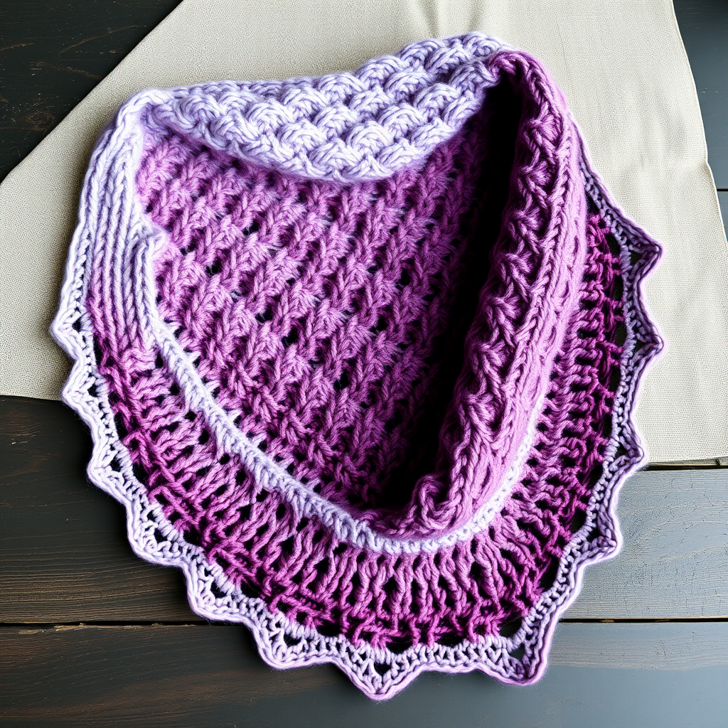 Cloudveil Drift Shawl Free Pattern – Knitted Gradient Mist Wrap