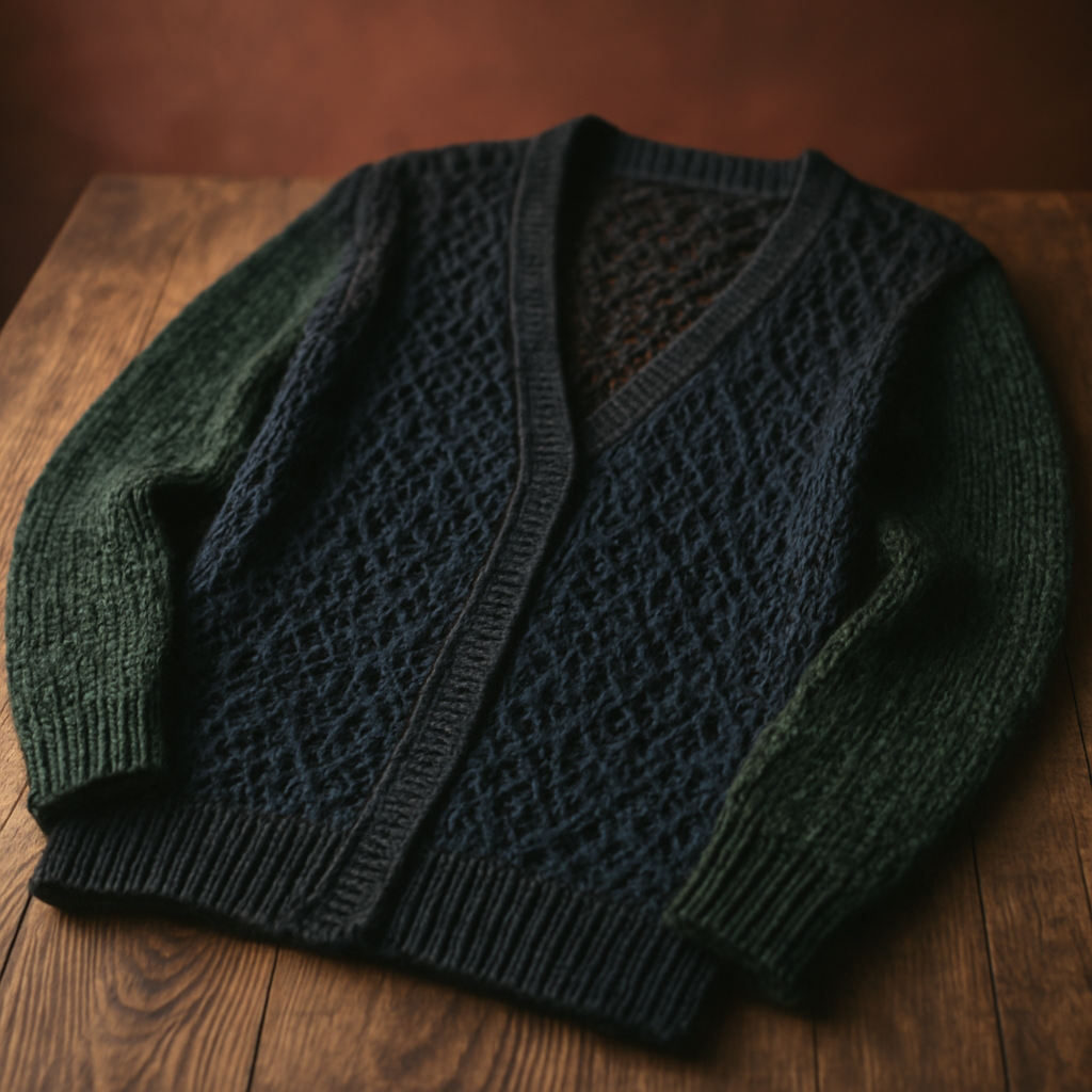 Dark Academia Lace Cardigan - Free Pattern