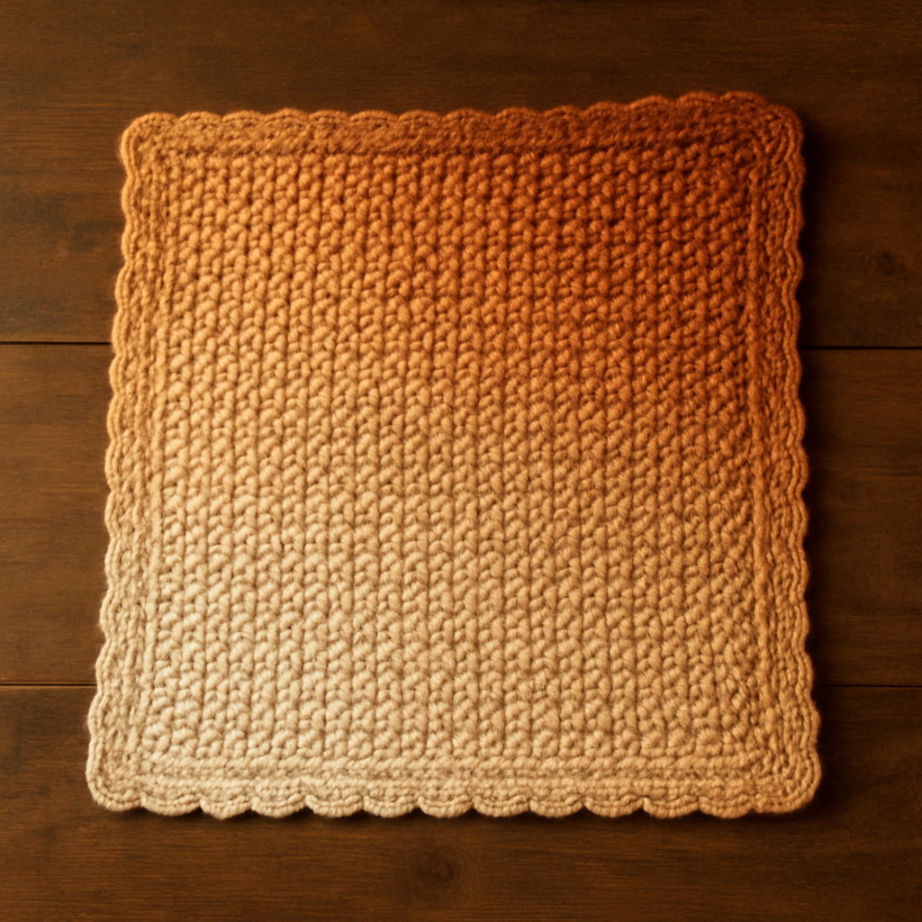 Crochet Soft Textured Wave Blanket Free Pattern