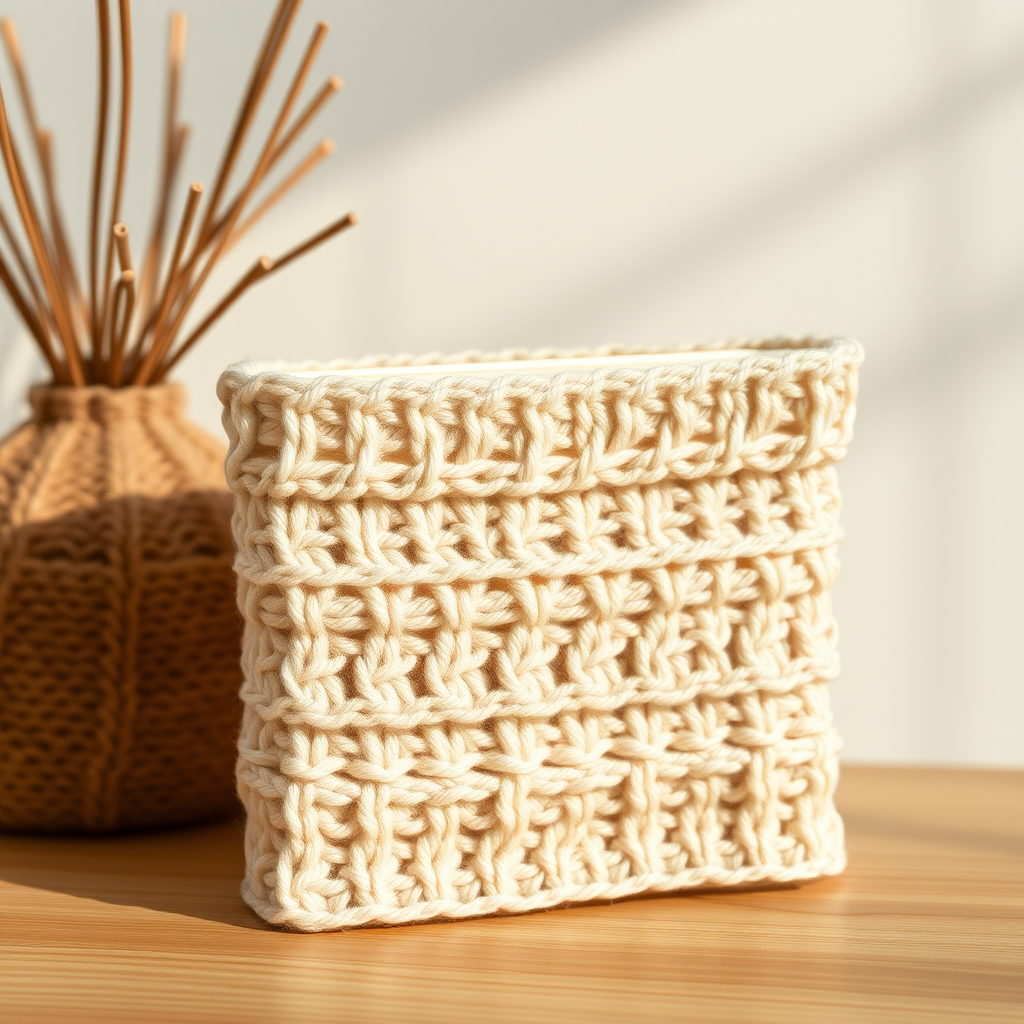 Chunky Crochet Book Sleeve Pattern