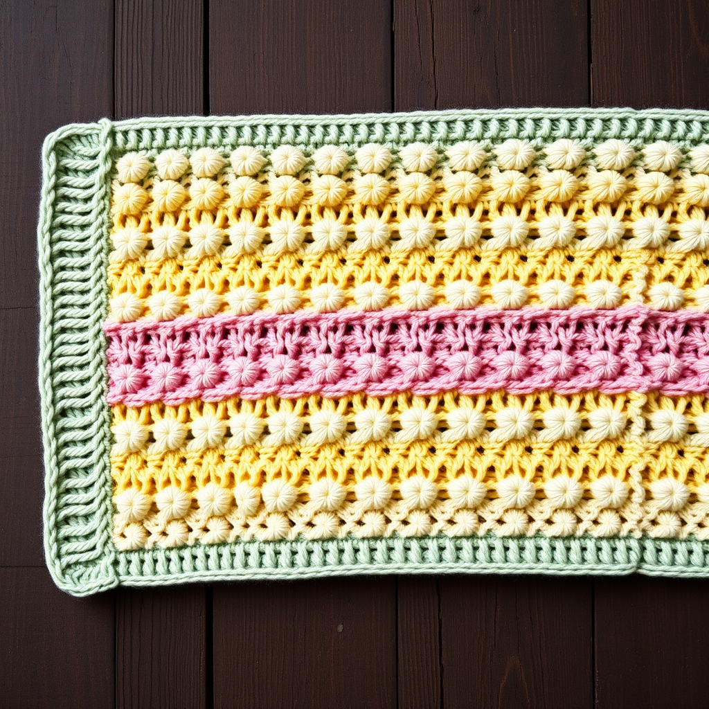 Meadow Whisper Baby Blanket Free Pattern – A Knitted Garden of Stitches
