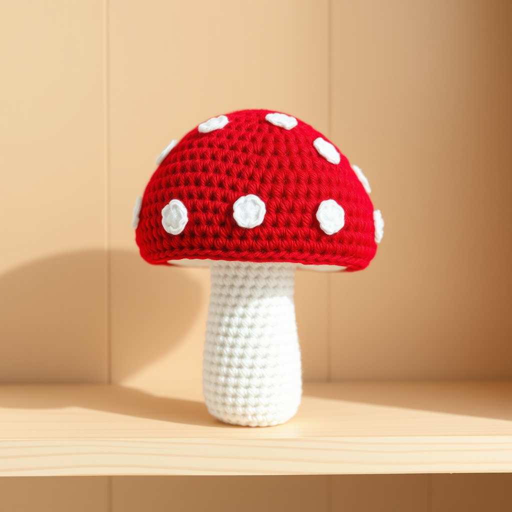 Whimsical Mushroom Amigurumi Free Pattern