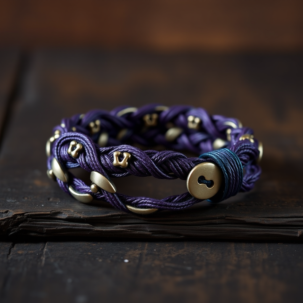 Free Pattern: Galactic Serpent Pop Tab Plarn Bracelet