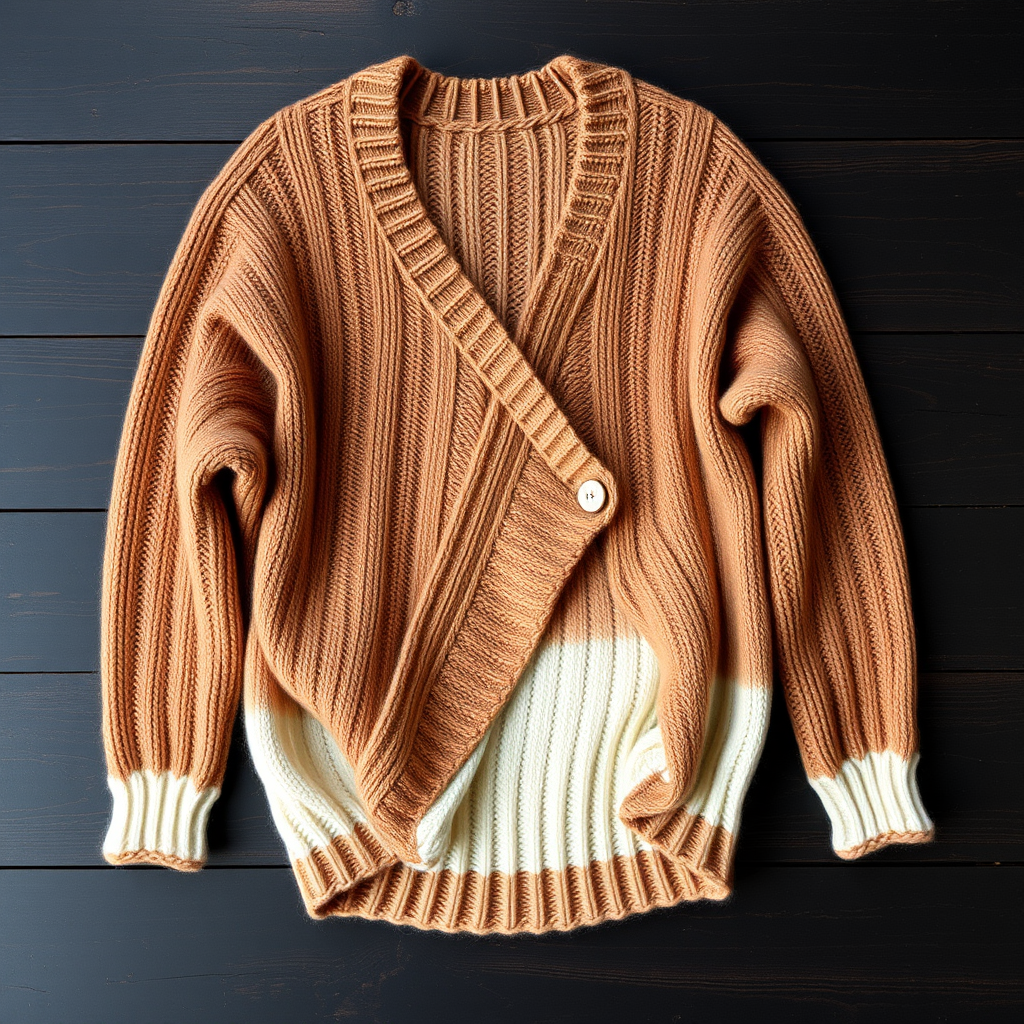 The Driftwood Drape Jacket Free Pattern – A Sculptural Asymmetrical Knit