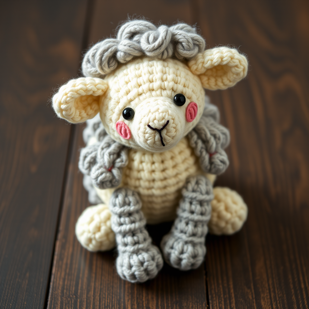 Whimsical Woolly Cloud Sheep Free Pattern – A Knitted Fluffy Companion