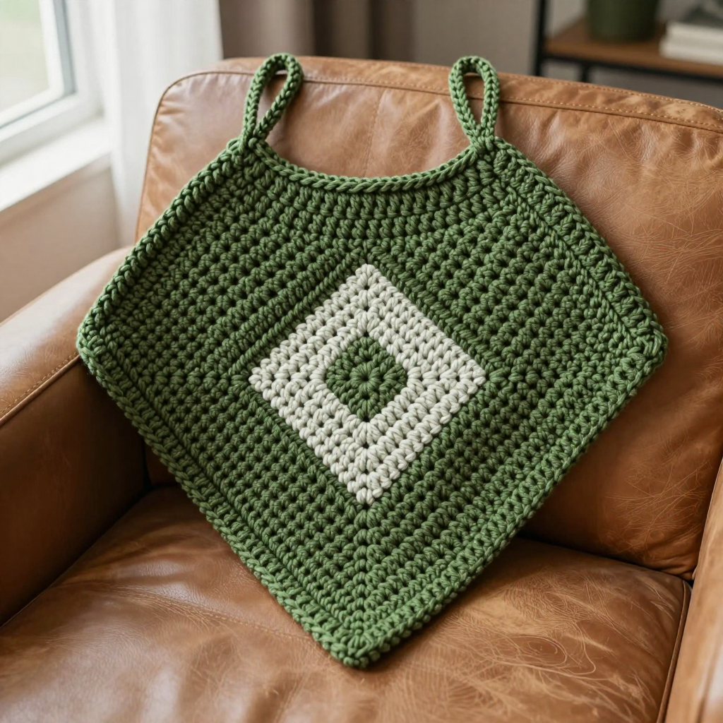 Victorian Diamond Dickey Crochet Dog Sweater – Free Pattern