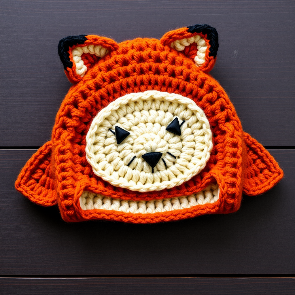 Whimsical Woodland Fox Beanie Free Pattern