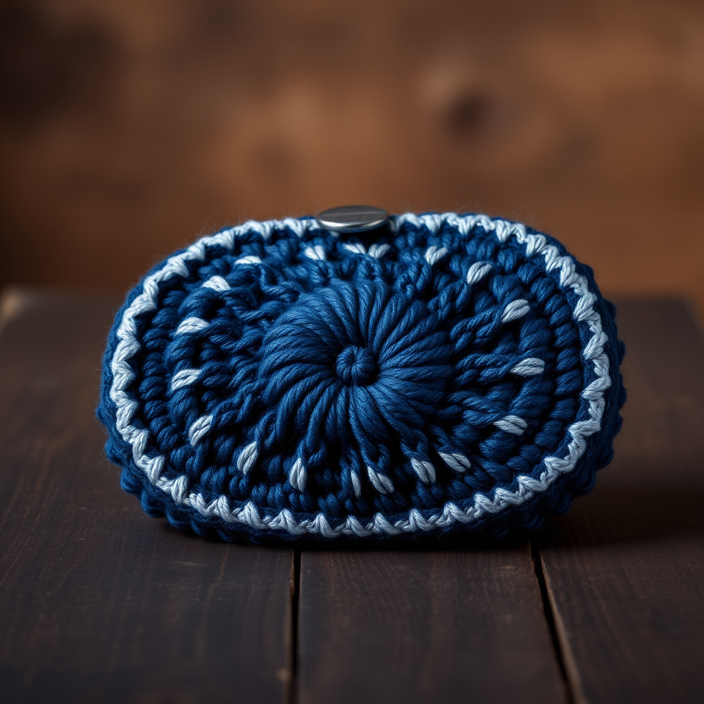 Glamorous Midnight Star Crochet Clutch Free Pattern