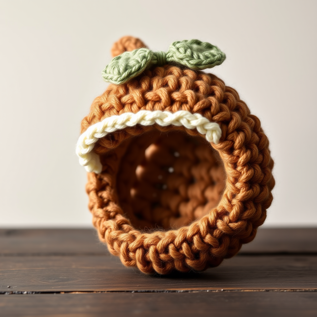 Enchanted Acorn Rattle Free Crochet Pattern – Woodland Wonder
