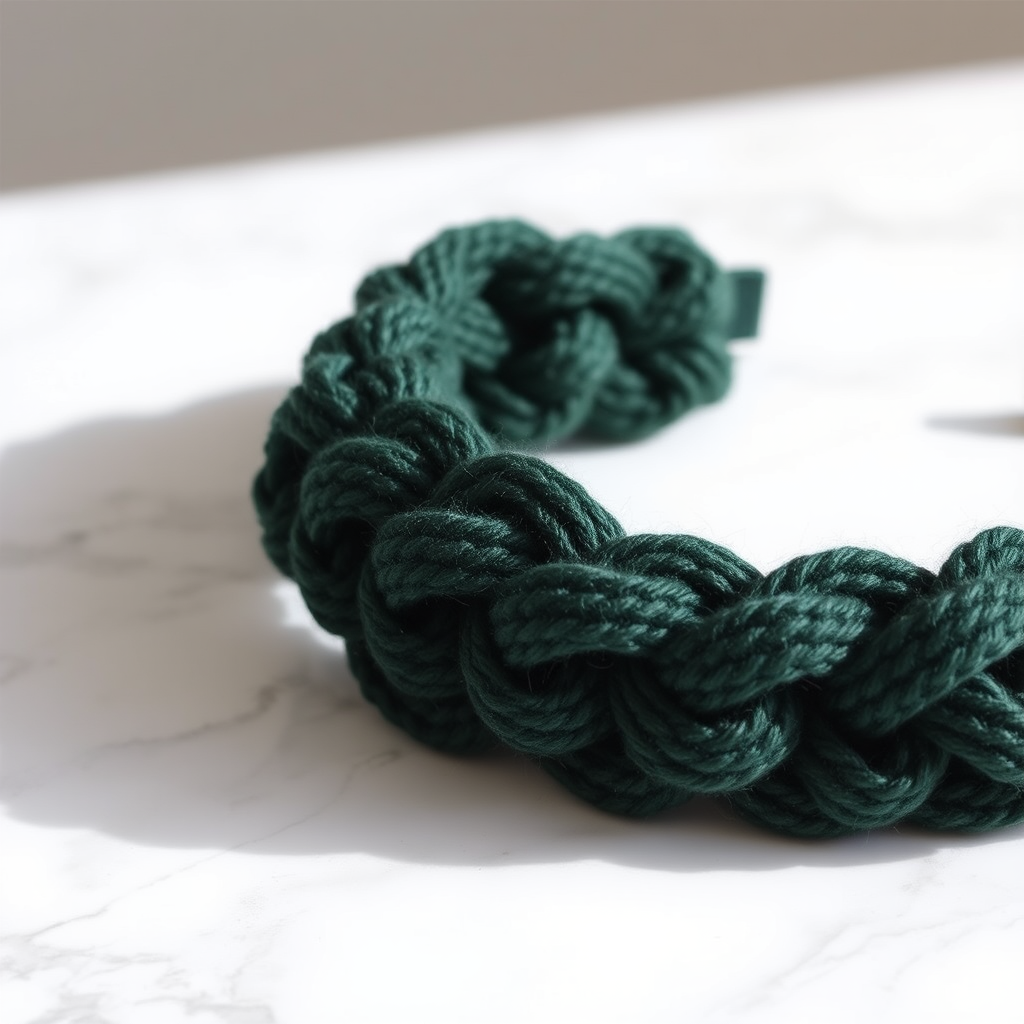 The Twisted Vine Headband Free Pattern