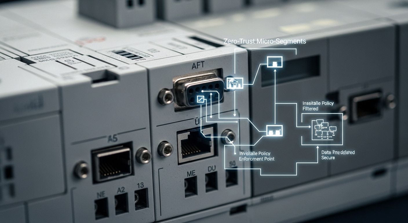 The Untouchables: Agentless Zero-Trust Micro-segmentation for Legacy PLCs in Brownfield OT