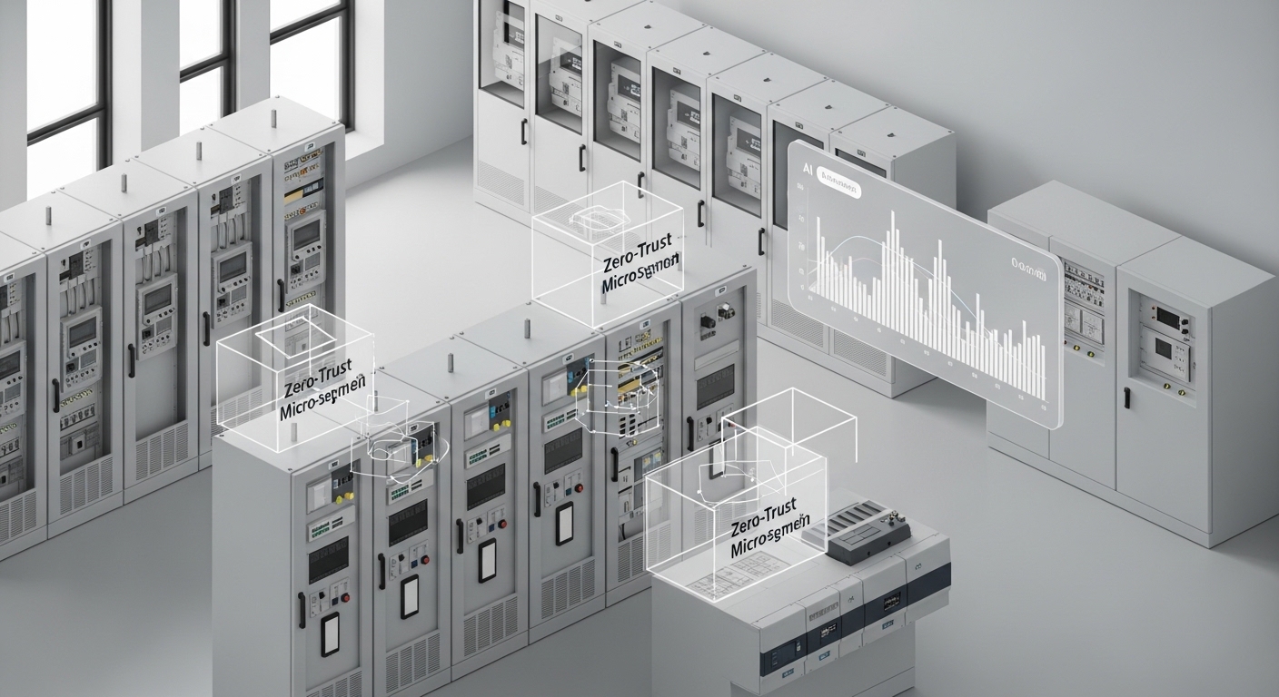 Architecting a Hyper-Converged Zero-Trust Framework for Smart Grid OT/IT Networks with AI Behavioral Analytics