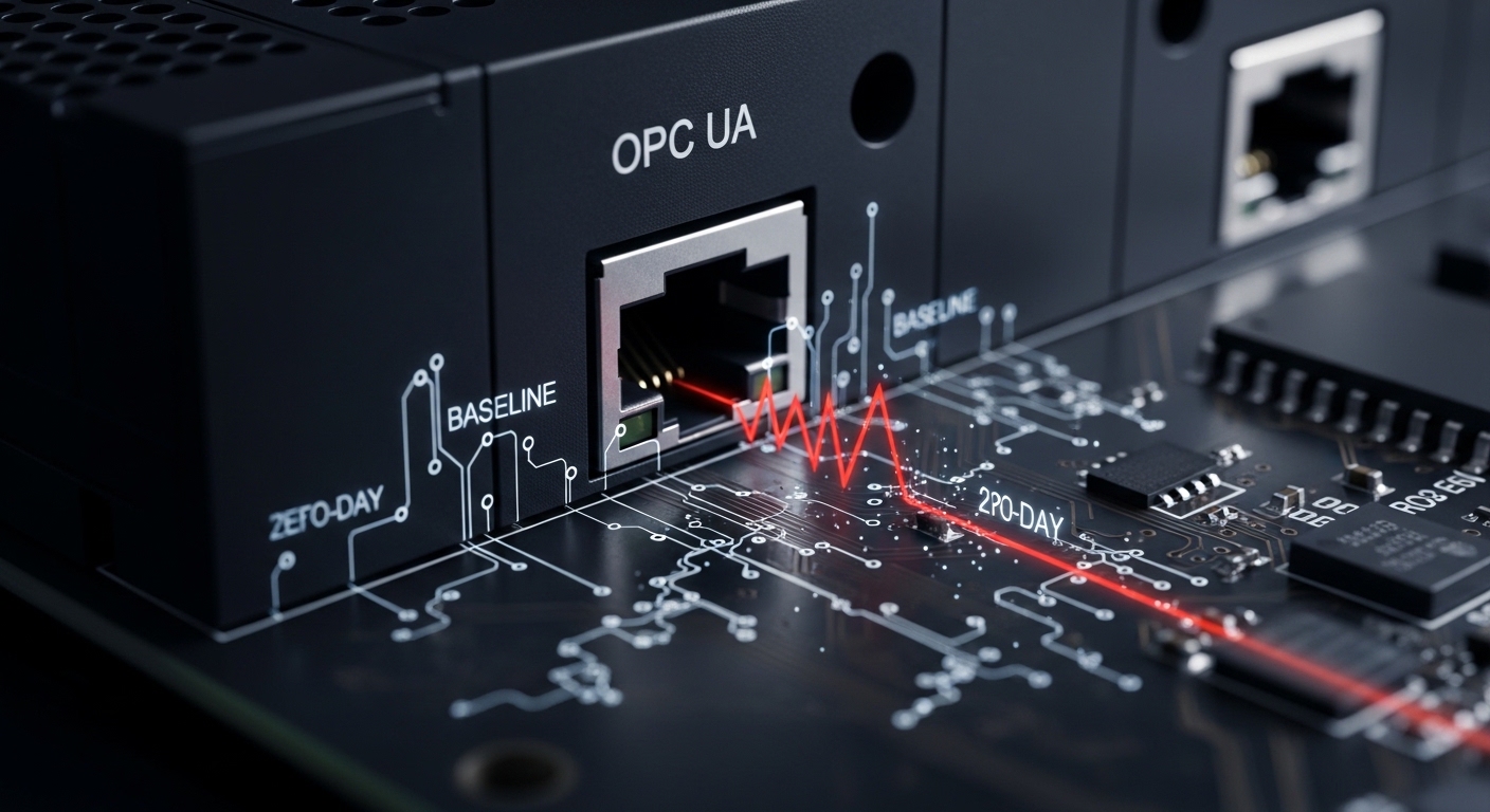 Architecting Behavior-Based Zero-Day Defense for Legacy OPC UA in Water Treatment OT Networks