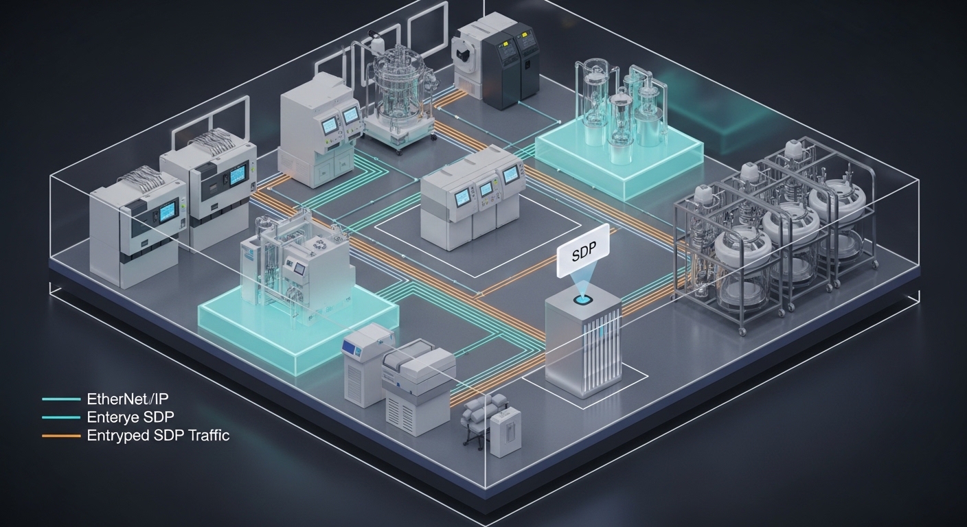 The Determinism Mandate: Guaranteeing Real-Time PLC/HMI Latency in SDP-Secured Pharmaceutical OT
