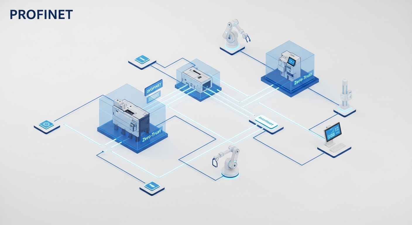 The Deterministic Dilemma: A Blueprint for Non-Invasive Zero-Trust Segmentation in PROFINET ICS