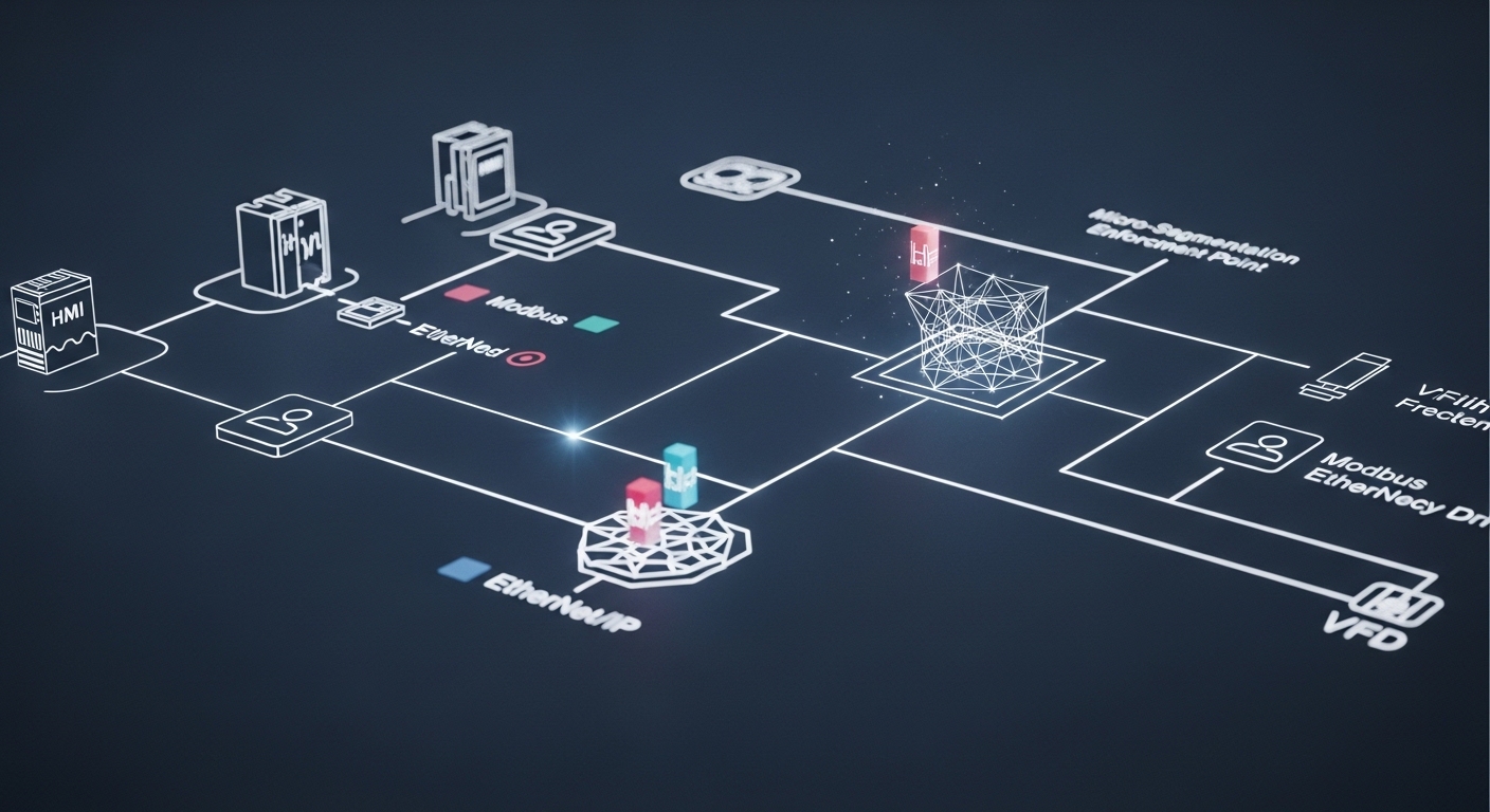 Protocol-Aware Micro-segmentation: An Engineering Blueprint for Securing Modbus/TCP and EtherNet/IP