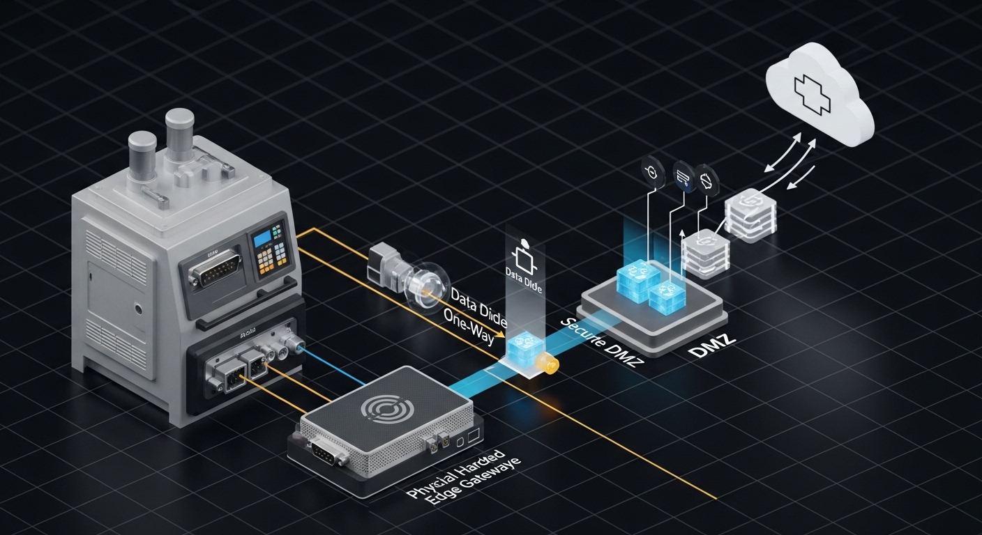 Architecting the Unbreachable Conduit: A Zero-Trust Blueprint for Bridging Air-Gapped Serial OT with Cloud Analytics