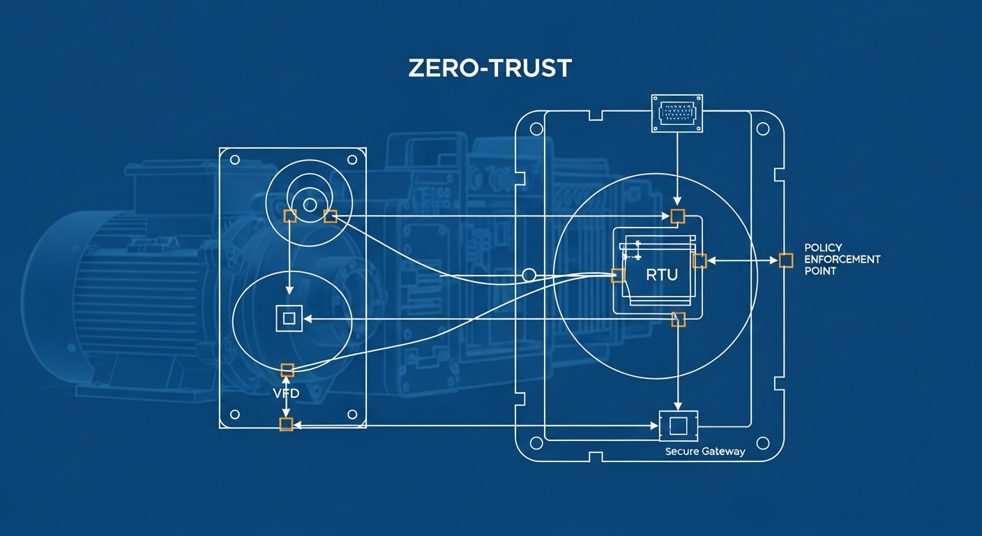 Architecting Zero-Trust for Legacy OT: A Pragmatic Guide to Securing VFDs and RTUs
