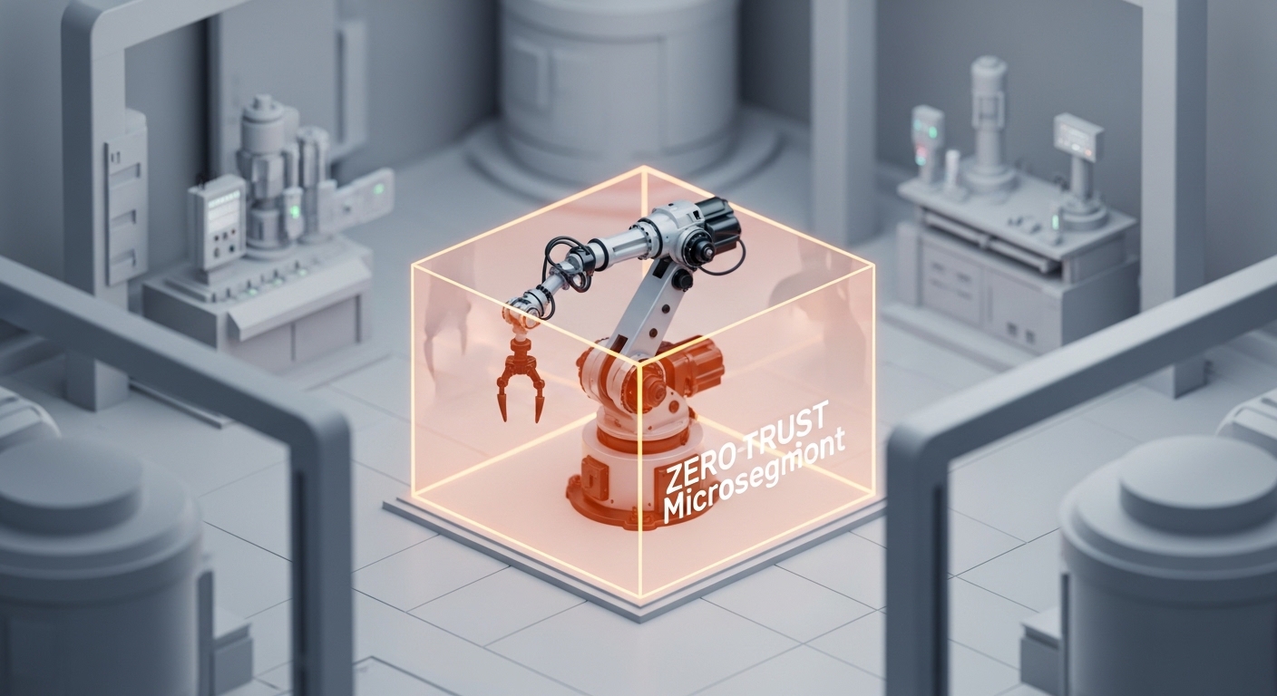 The Robotic Enclave: A Blueprint for Zero-Trust Micro-segmentation in Real-Time Robotic OT