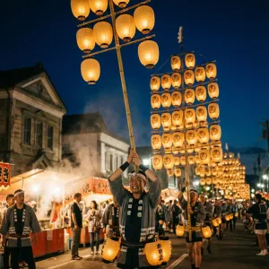 日本三大提灯祭り