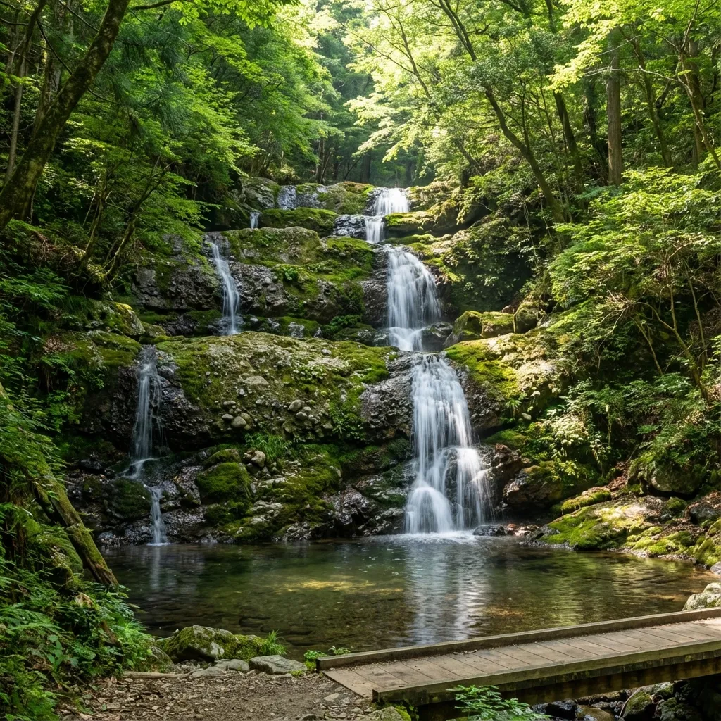 阿寺の七滝