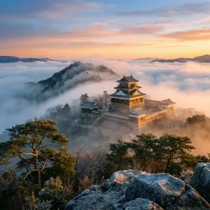備中松山城