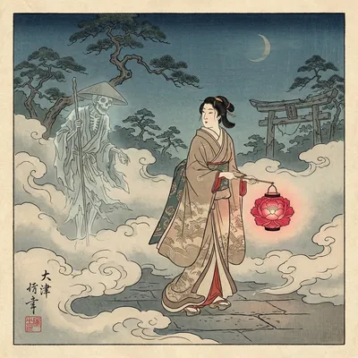 牡丹燈籠（お露）
