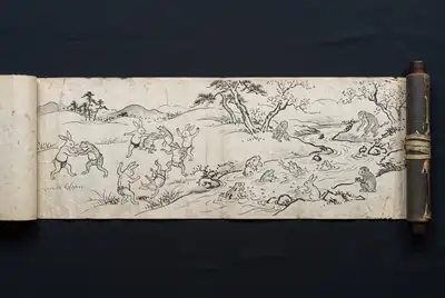 鳥獣人物戯画