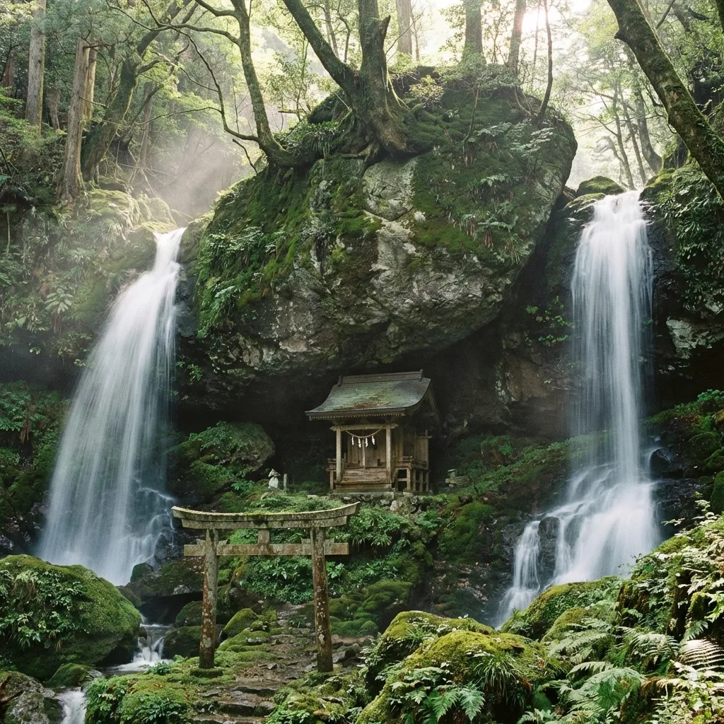 壇鏡の滝
