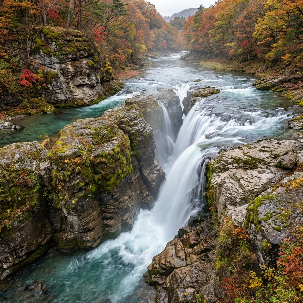 吹割の滝