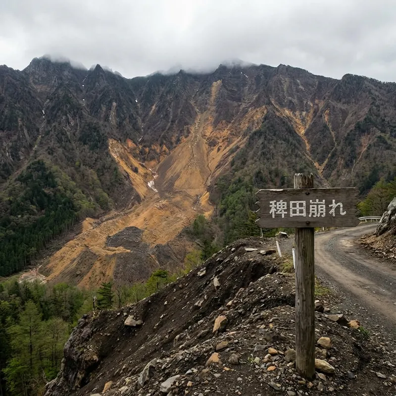 稗田山崩れ