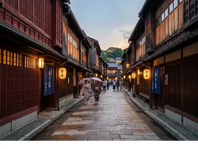 金沢三大茶屋街