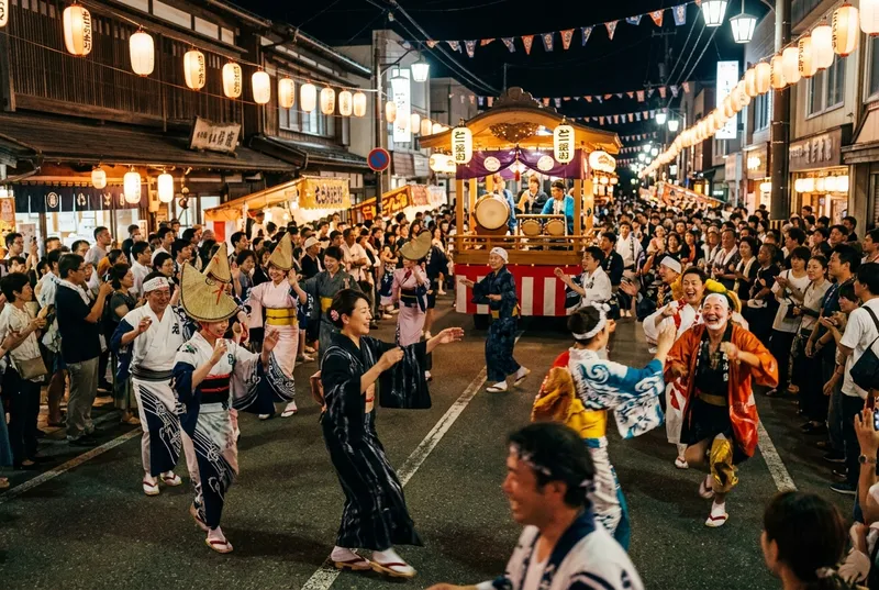 一日市の盆踊り