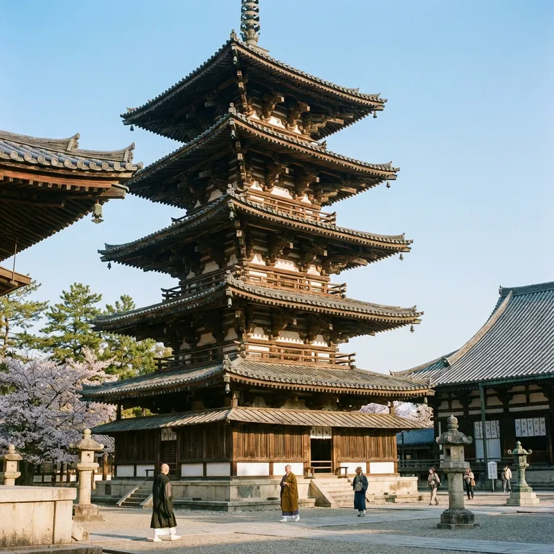 法隆寺五重塔