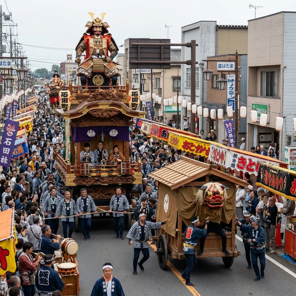 石岡のおまつり