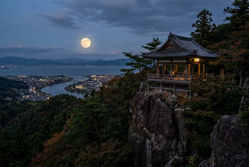 石山秋月