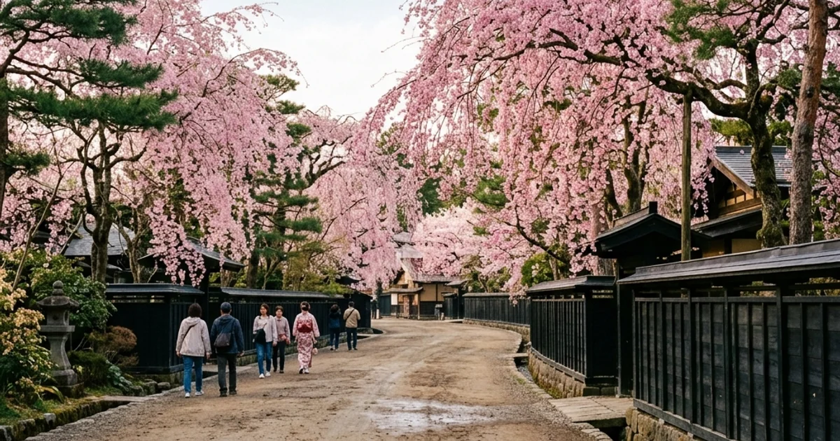 角館のしだれ桜