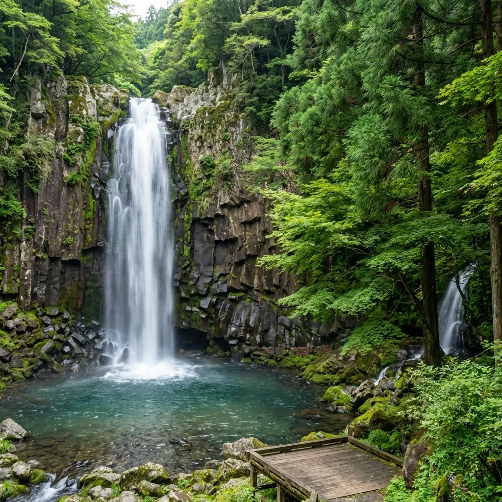 鹿目の滝